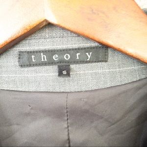 Theory Jackets & Coats - Theory pinstripe dark grey blazer in size 6 Theory Jackets & Coats - Theory pinstripe dark grey blazer in size 6